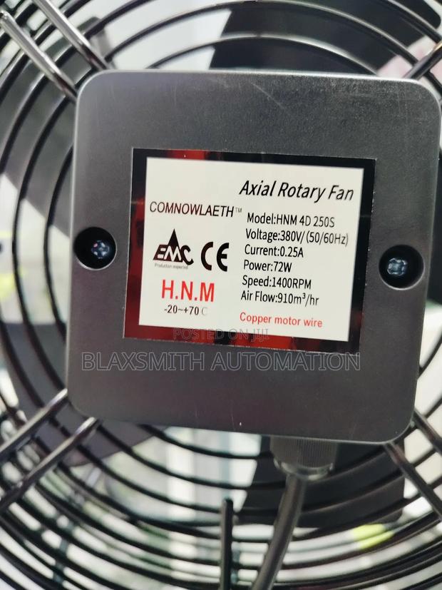 Axial Rotary Fan H.N.M 4d 250s - thumbnail 5