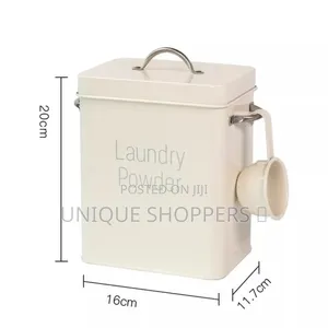 Laundry Powder Containers Available in All Colours.