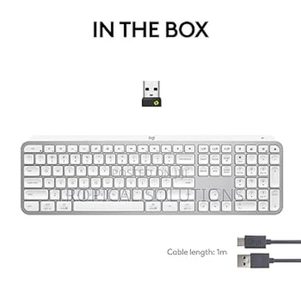 Logitech Mx Keys Mini for Mac Bluetooth Illuminated Keyboard - thumbnail 4