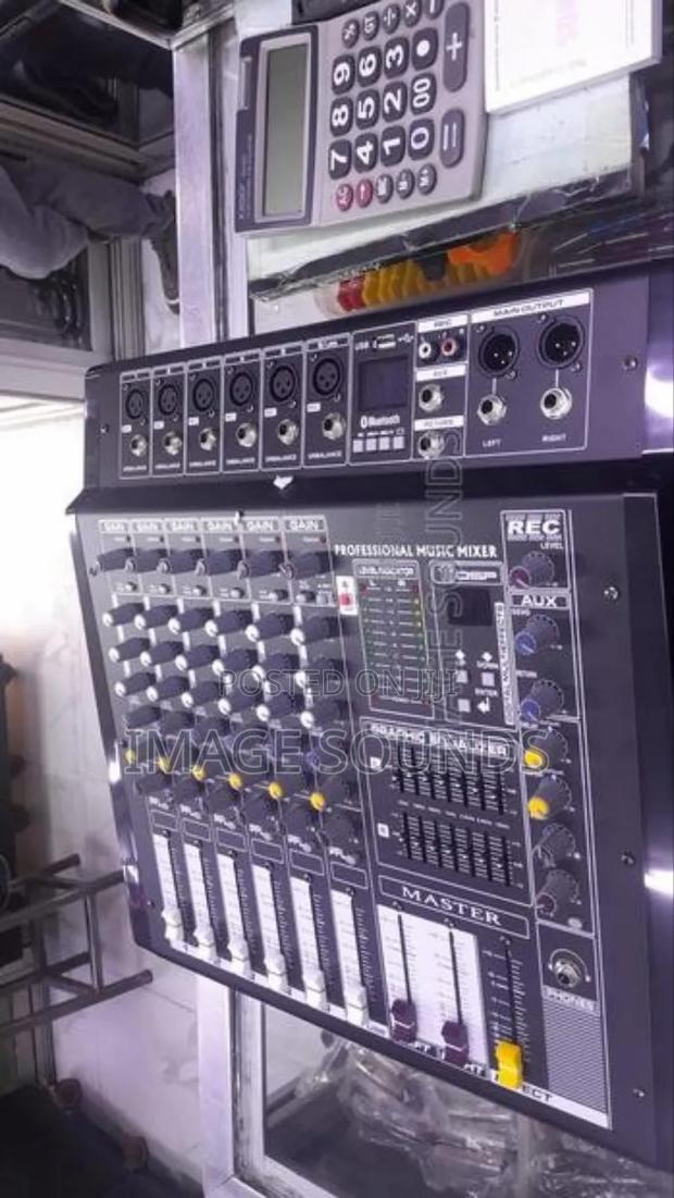 6channel Powered Mixer Master - main view