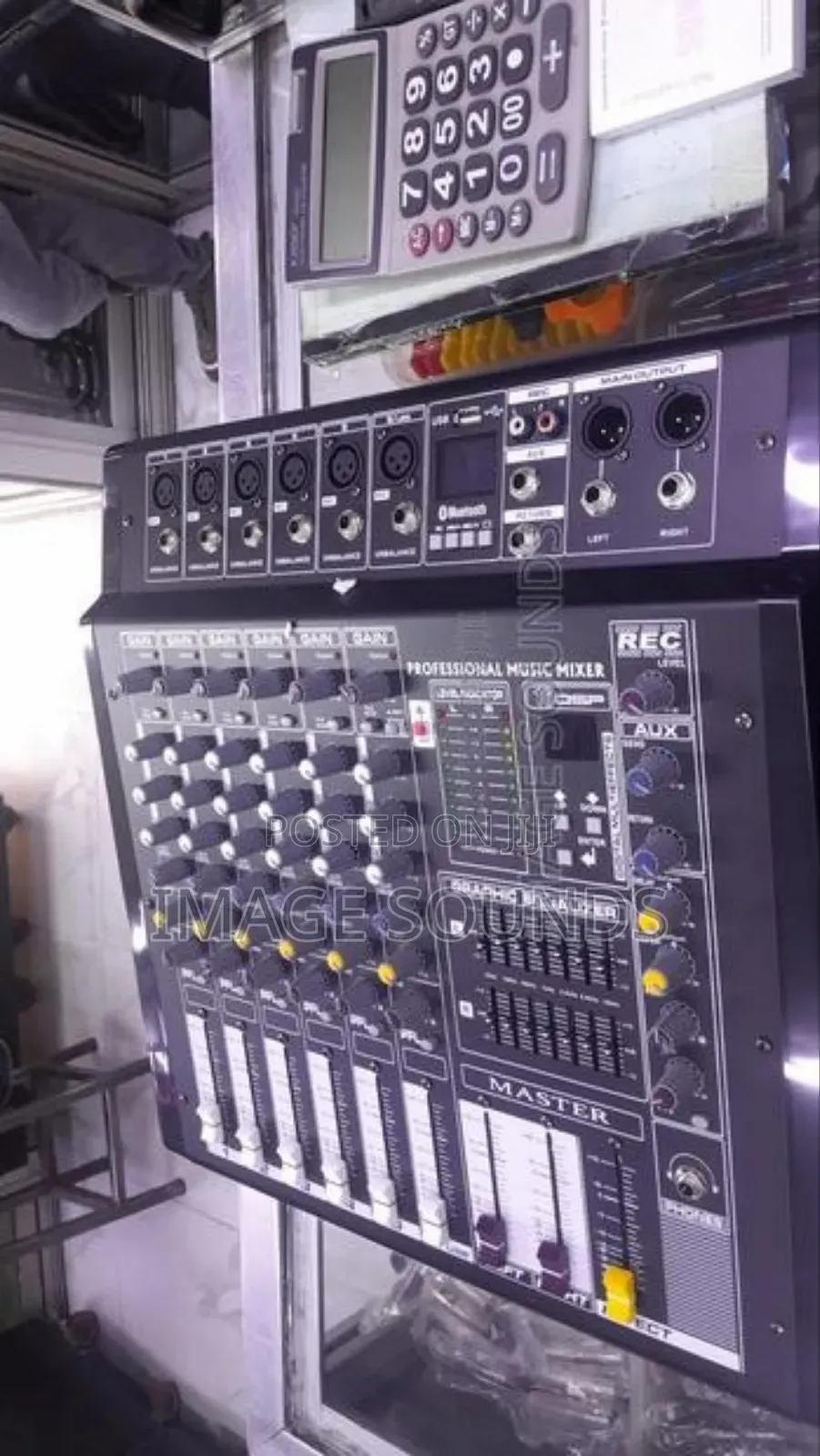 6channel Powered Mixer Master