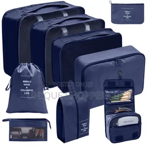 9pcs Luggage Travel Organizers for Suitcase.
