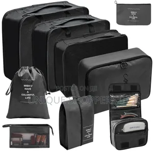 9pcs Luggage Travel Organizers for Suitcase.