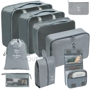9pcs Luggage Travel Organizers for Suitcase.