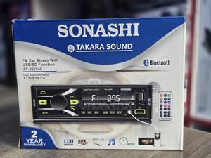 Sonashi Bluetooth Car Radio With Fm, Usb, Auxiliary Cable - main view