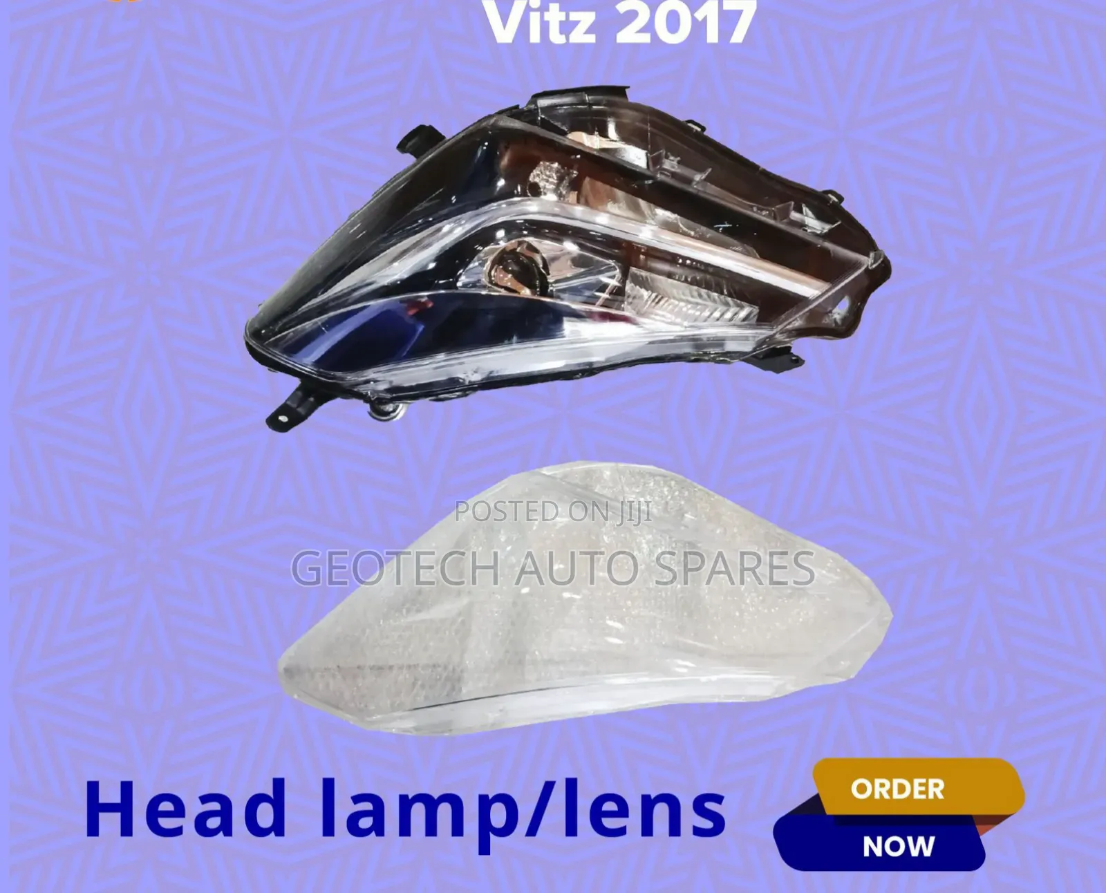 Toyota Vitz Headlight Lens
