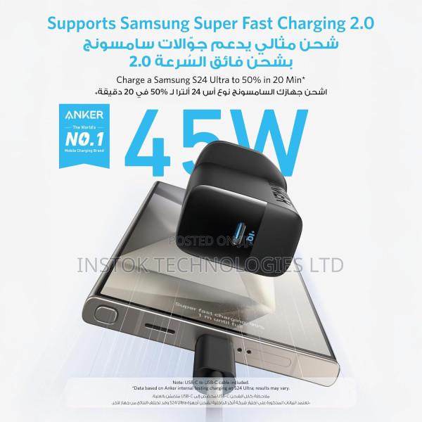 Anker Charger 45w With Usb-C Cable for iPhone 17 Series - thumbnail 2