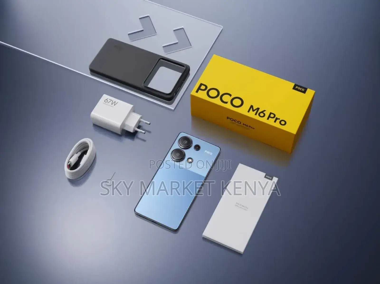 New Xiaomi Poco M6 Pro 256 GB Blue