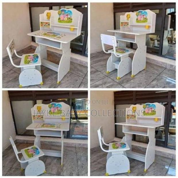 Adjustable Kids Study Desk With Storage - thumbnail 4
