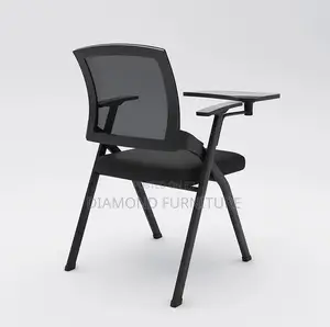 Foldable Training Study Office Seat With Arm Support
