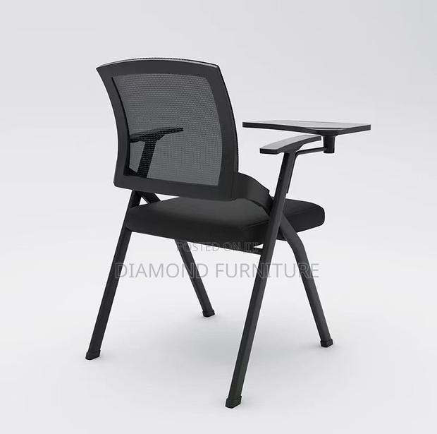 Foldable Training Study Office Seat With Arm Support - thumbnail 2