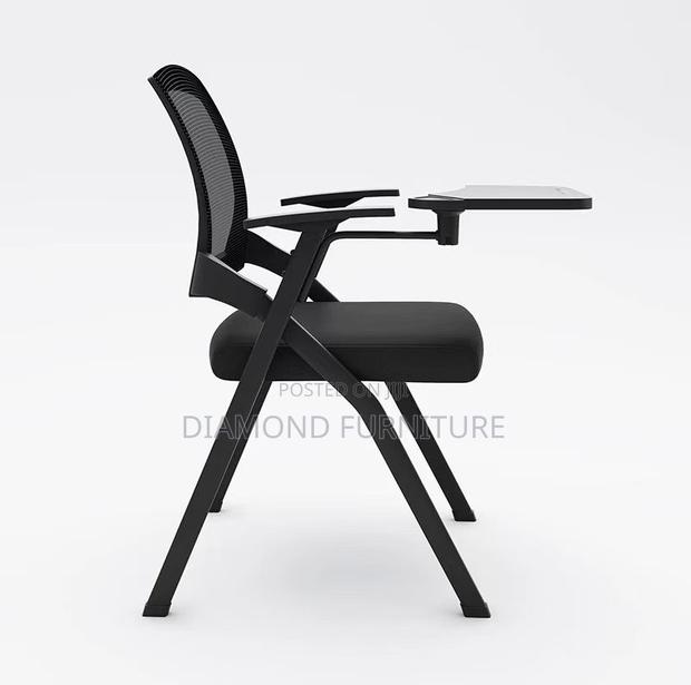 Foldable Training Study Office Seat With Arm Support - thumbnail 4