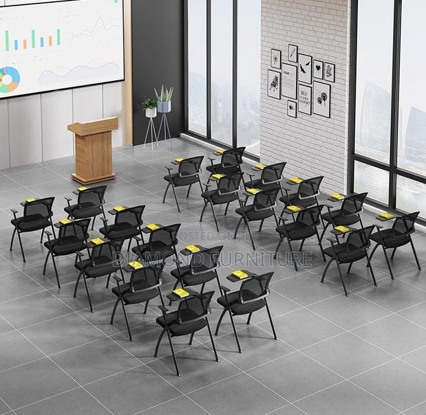 Foldable Training Study Office Seat With Arm Support - thumbnail 5