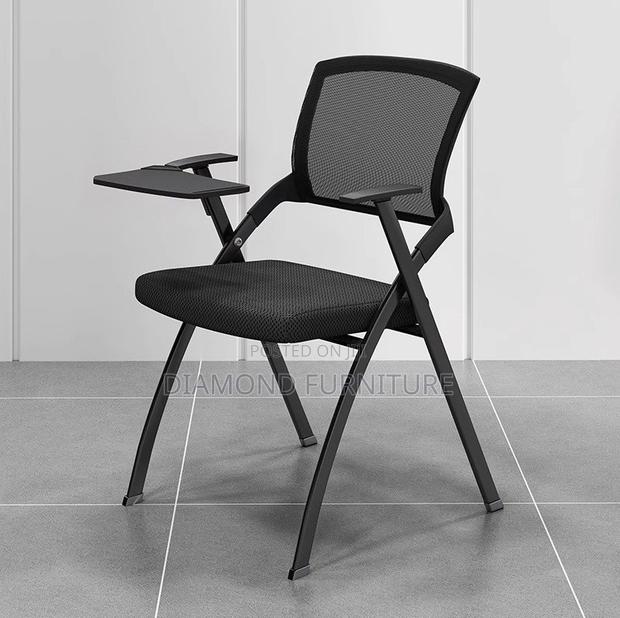 Foldable Training Study Office Seat With Arm Support - thumbnail 7