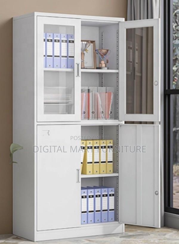 Office Cabinet: Premium Light Duty White Office Cabinet - main view