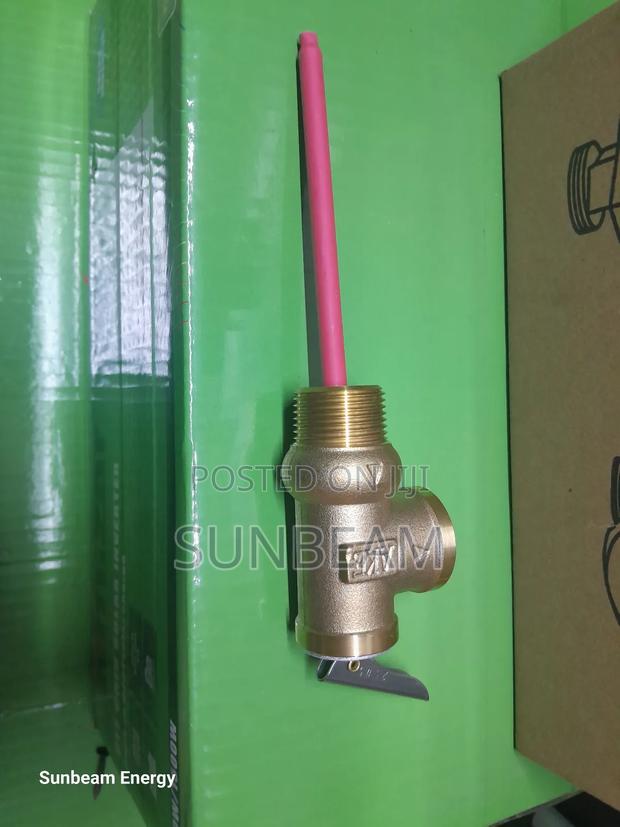 Temperature and Pressure Relief Valve 1/2 " and 3/4" for Solar System