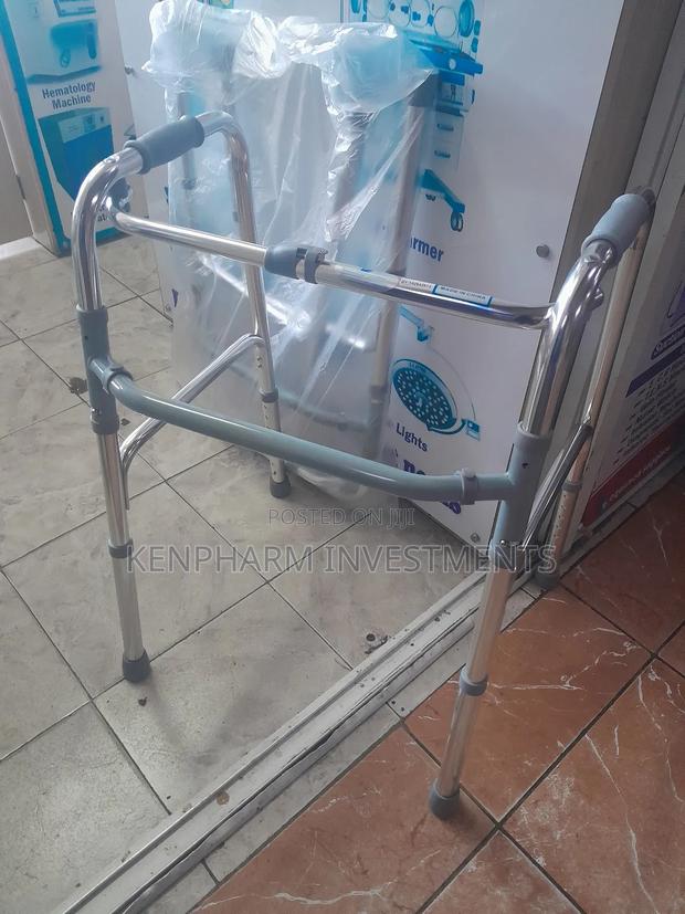 Walking Frame Without Wheels, Foldable And Adjustable Height - main view