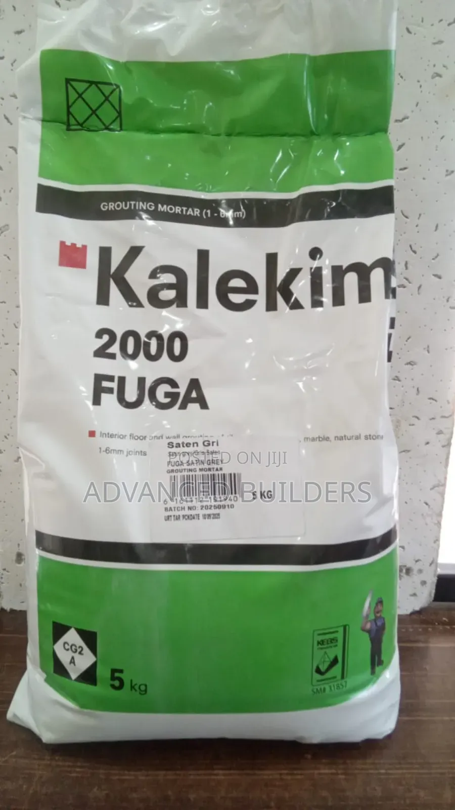 Satin Grey Kalekim Grout 5kgs