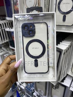 Souligo iPhone 14 6.1” Compatible With Magsafe Plated Clear Case - thumbnail 2