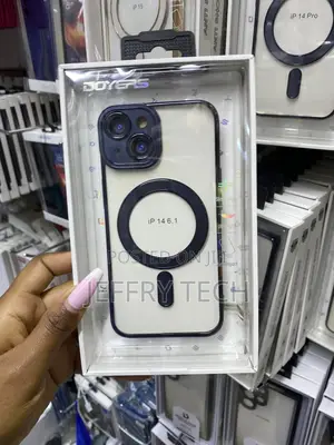 Souligo iPhone 14 6.1” Compatible With Magsafe Plated Clear Case