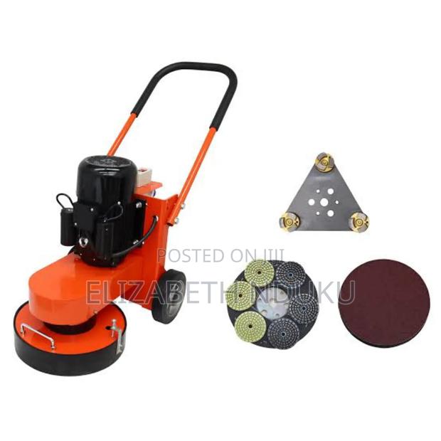 Heavy Duty Concrete Floor Scrubber - main view