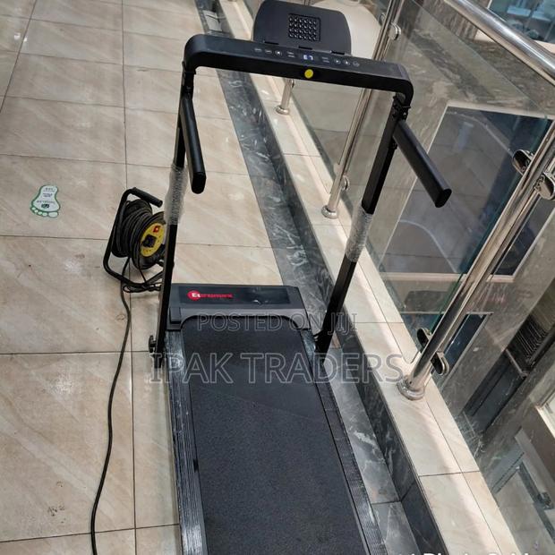 Slim Foldable Treadmill for Walking and Running Cardio Exercise