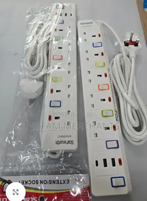 6 Way 3 M With Usb Ports Type C