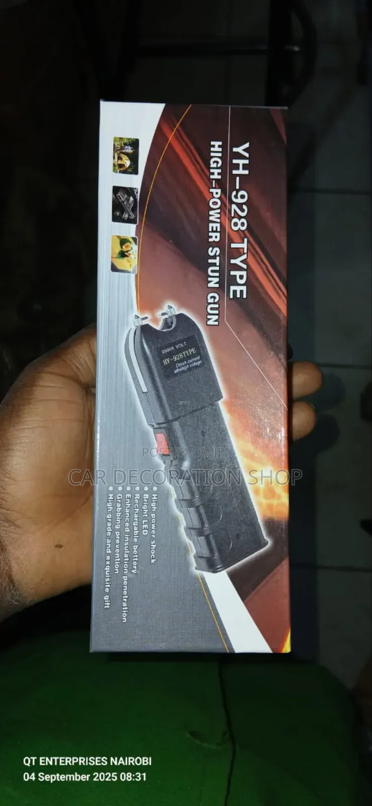 New Advanced Stun Gun Torch