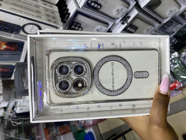 Rsiwei Xiaomi Redmi Note 14 Pro+ Plating Magsafe Glitter Case - main view