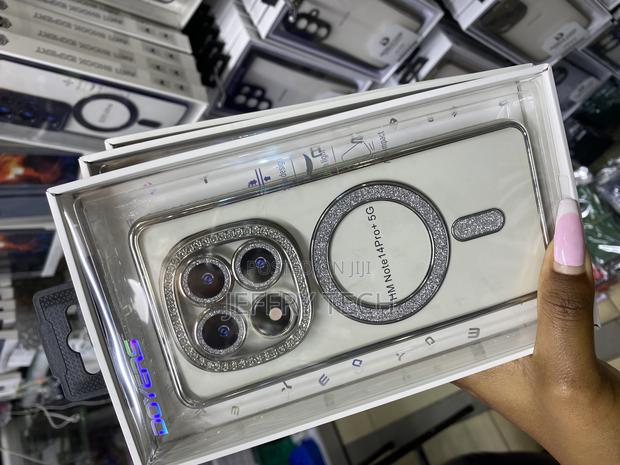 Rsiwei Xiaomi Redmi Note 14 Pro+ Plating Magsafe Glitter Case - thumbnail 3