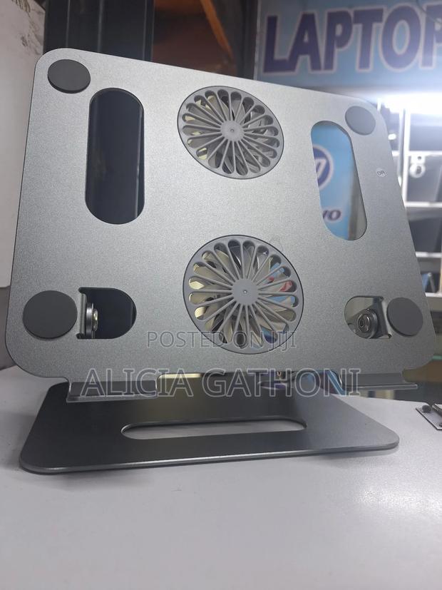 Rotational Two Fan Laptop Stand