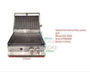 *Commercial Gas Panini Grill