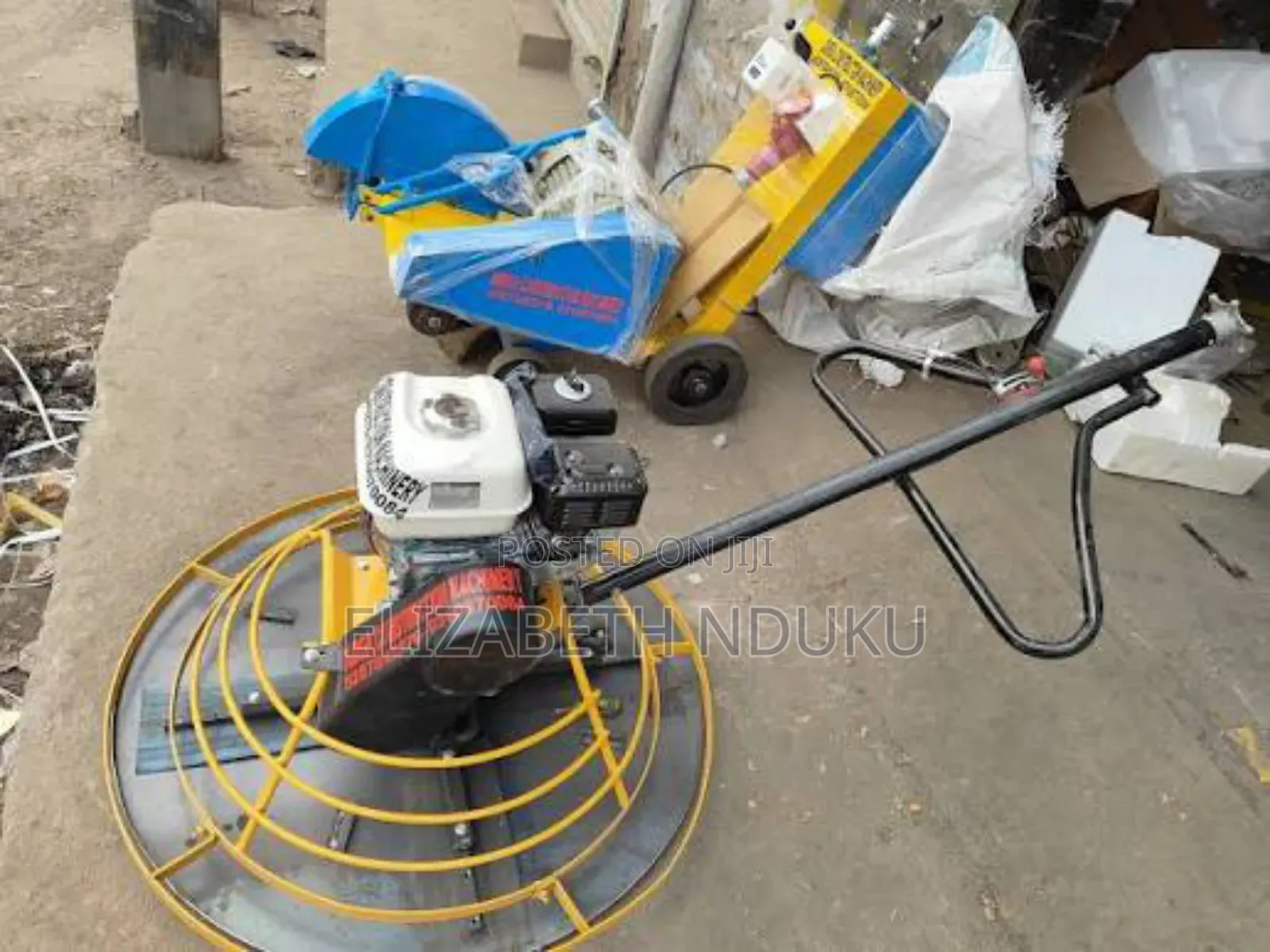 Smooth Concrete Trowel Machine