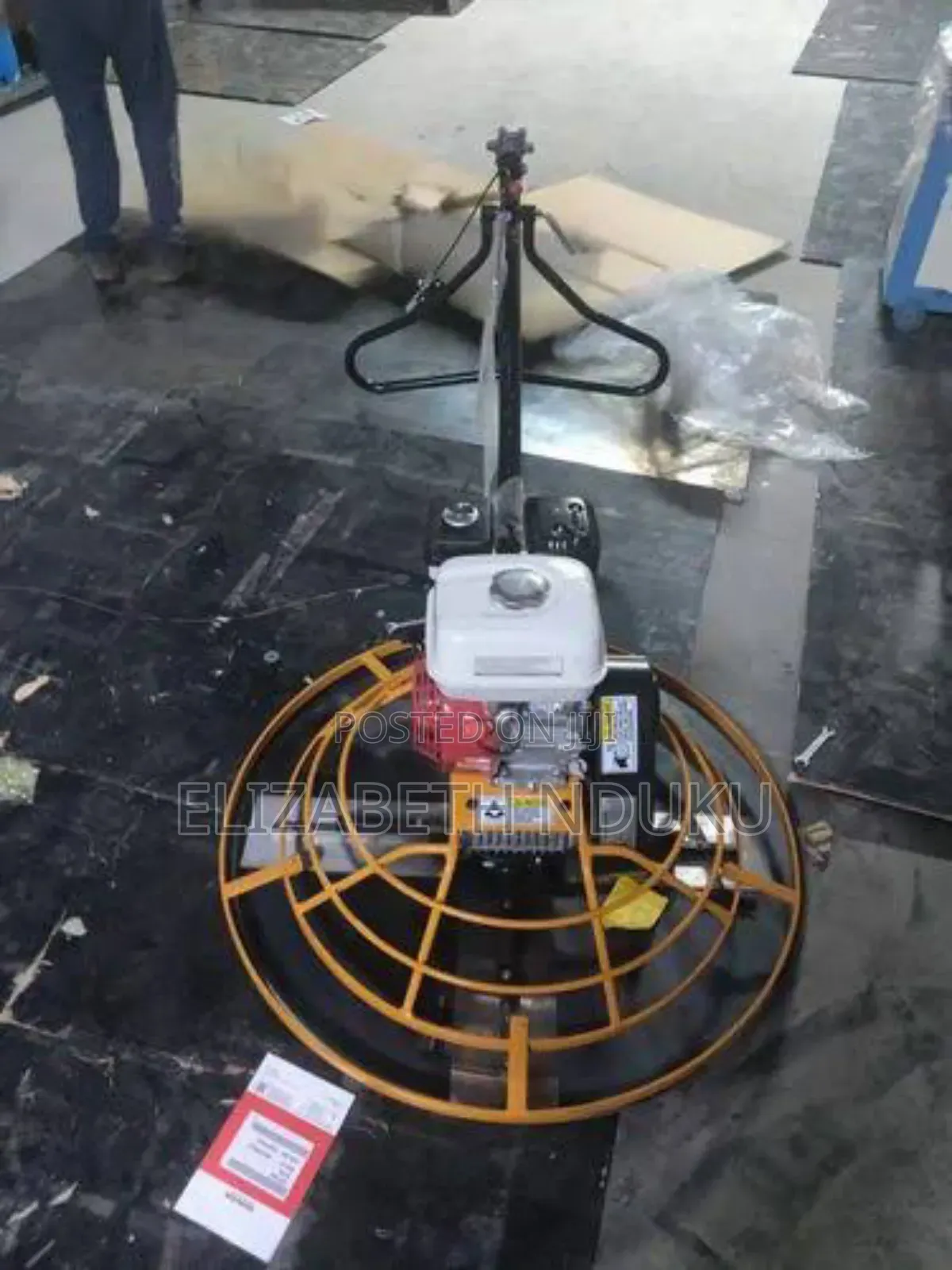 Level Concrete Floating Trowels Machine