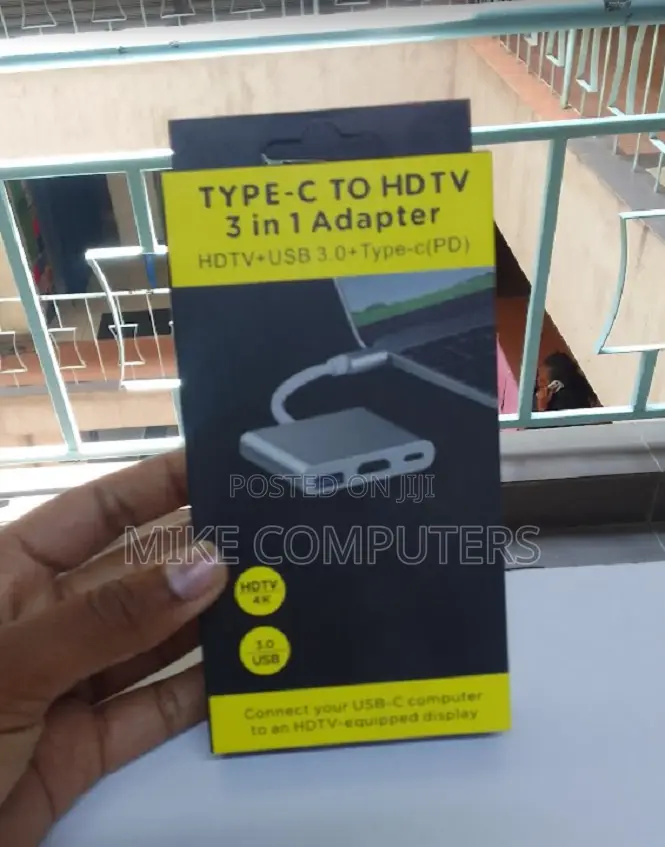 3in1 Type-C to Hdmi Adapter With Usb 3.0 Pd Charging