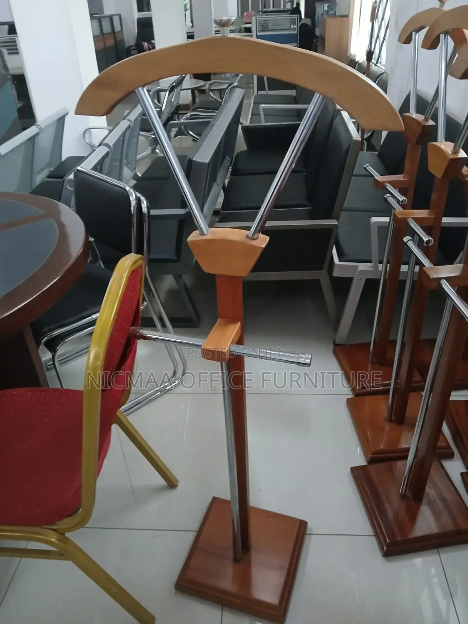 Executive Premium Wooden Valet Coat Hanger