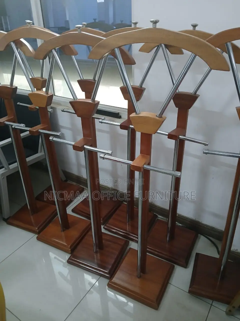 Executive Premium Wooden Valet Coat Hanger