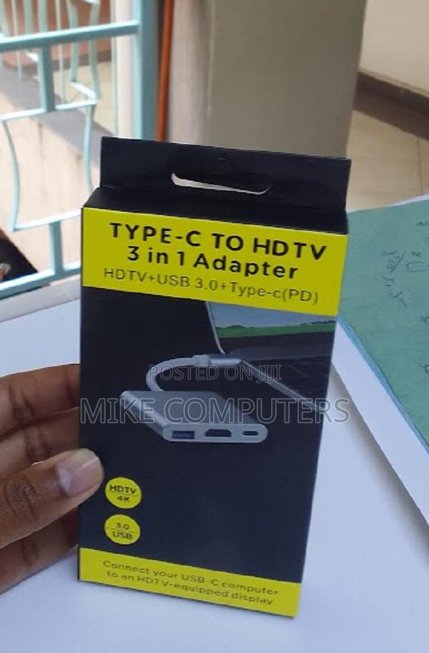 3in1 Type-C to Hdmi Adapter With Usb 3.0 - main view