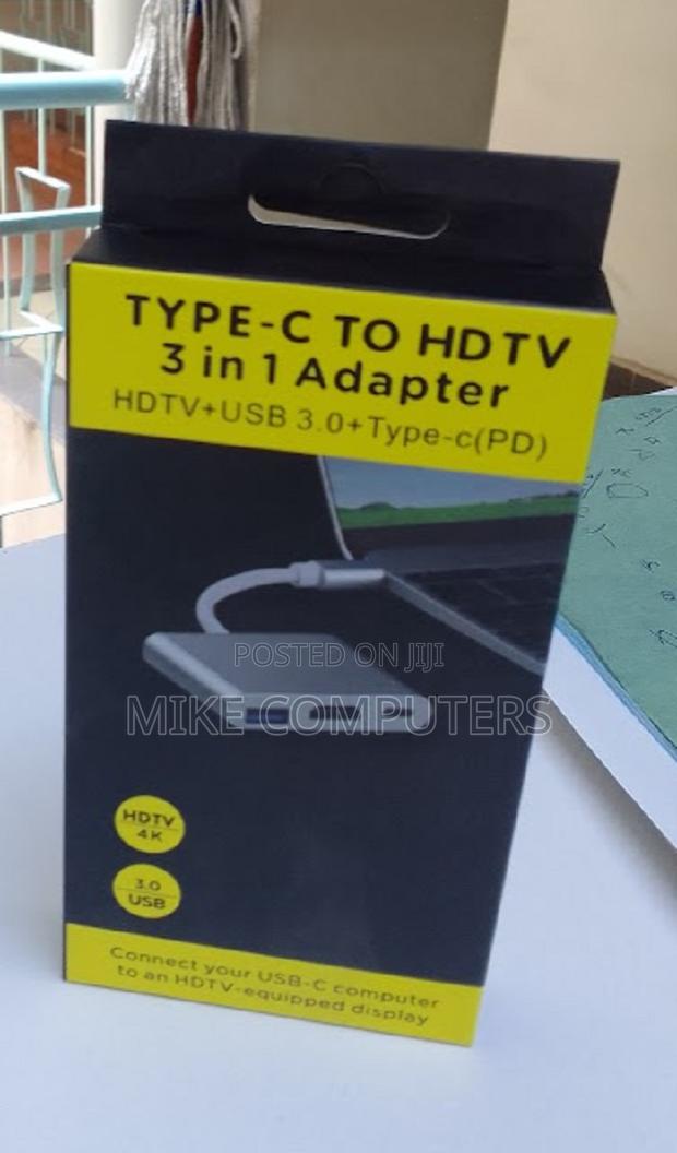 Usb 3.1 Type C Usb-C to Usb3.0 Hub 3 Port +Lan Adapter - main view