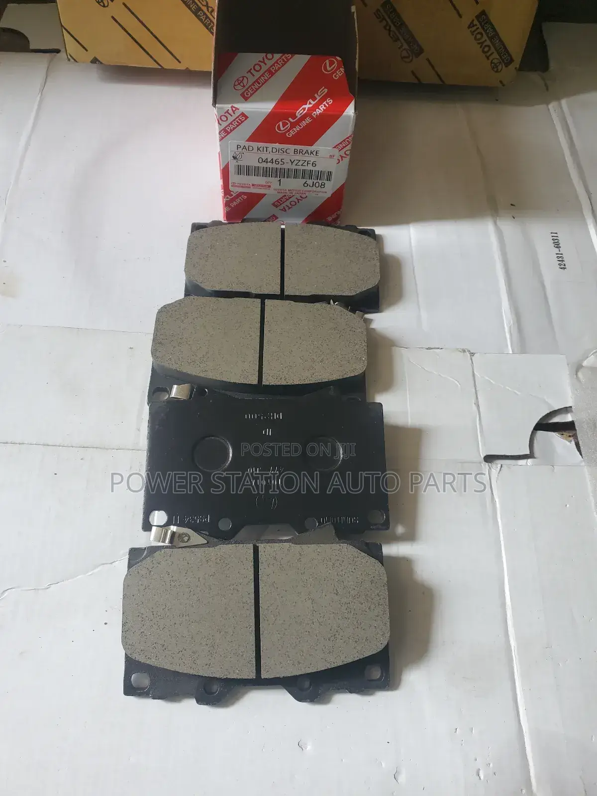 Brake Pads Front Lc 100 Series