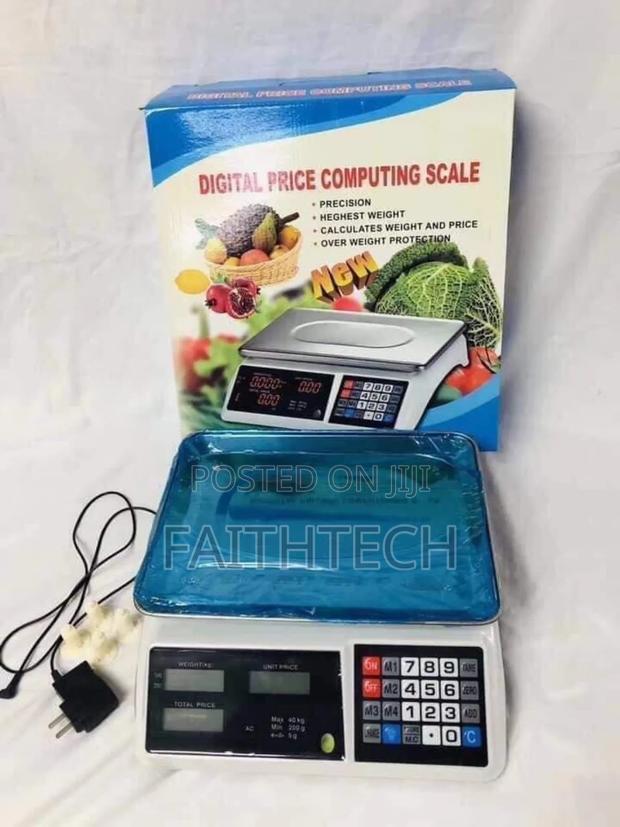 40kgs Electromate Digital Computing Weighting Scale - main view