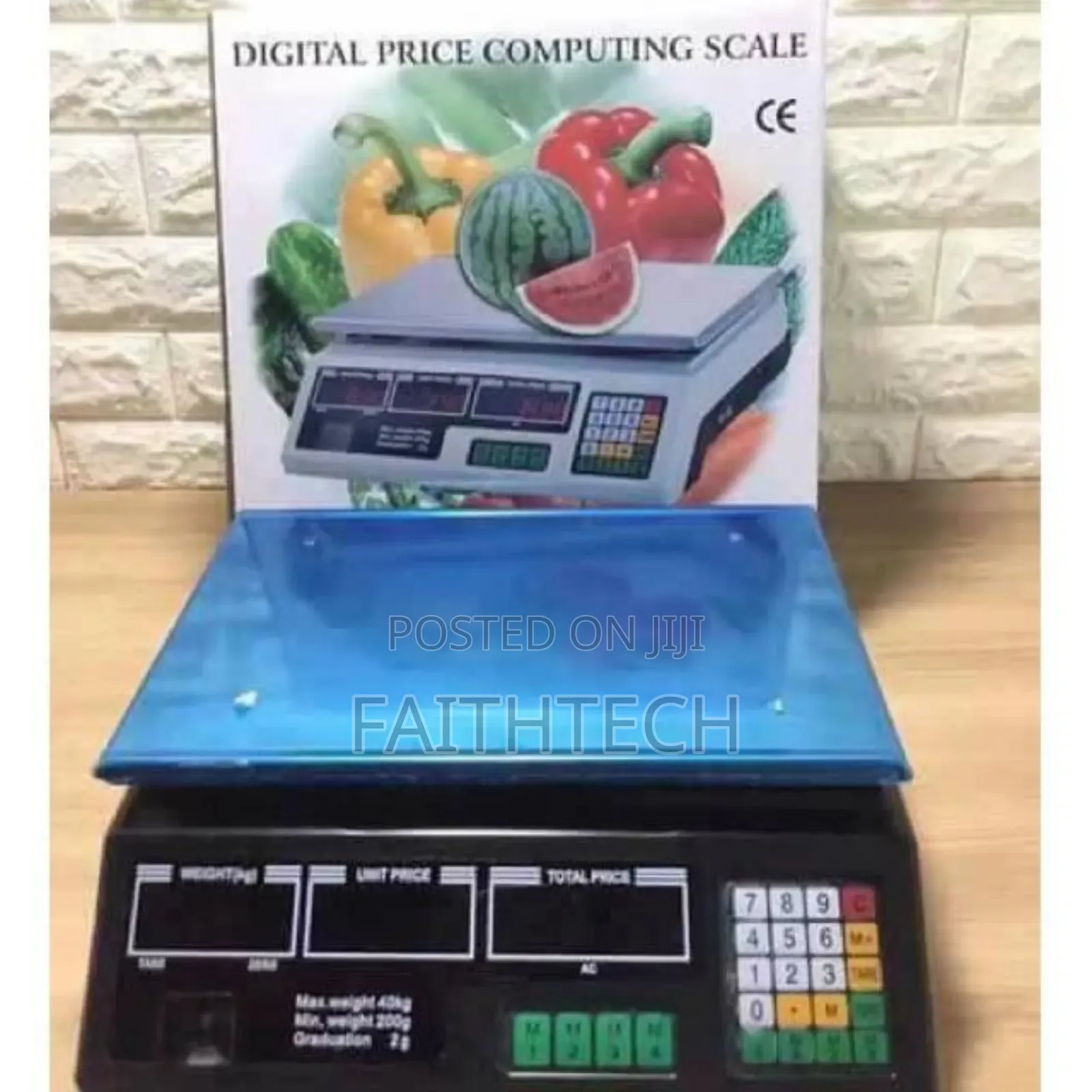 40kgs Electromate Digital Computing Weighting Scale