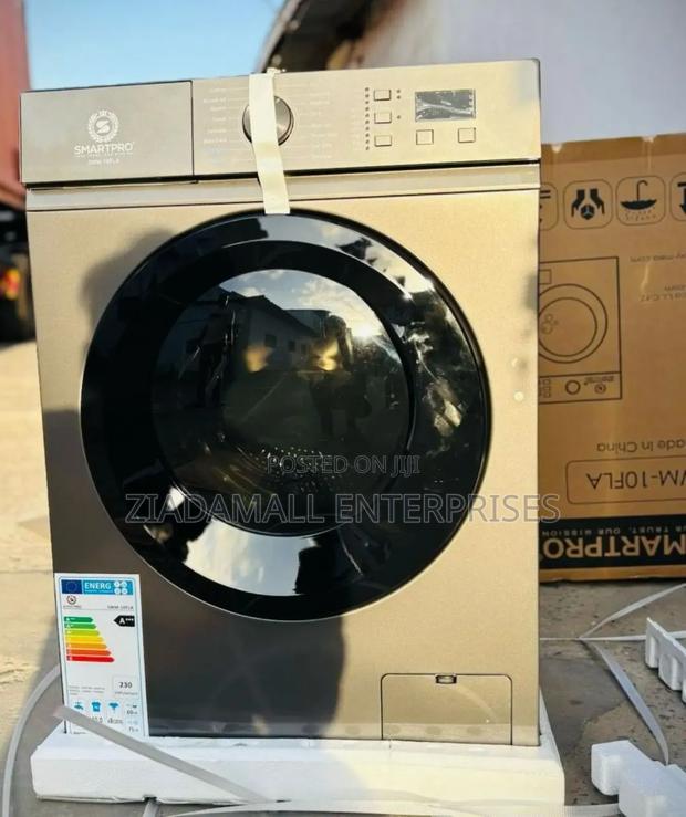 Smartpro Front Load 10kg Washing Machine Effortless Laundry for Modern - main view