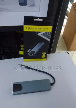 High Durable Type C Hub 5 in 1 Usb Type C Hub