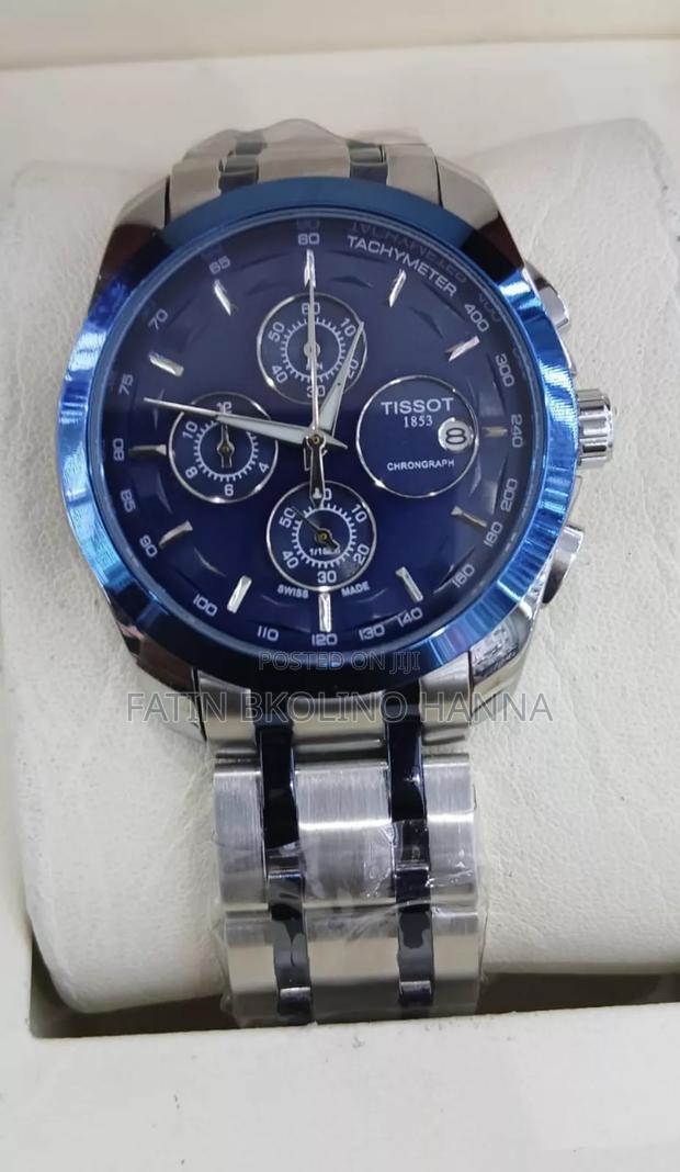 Blue Dial Tissot Watch - main view