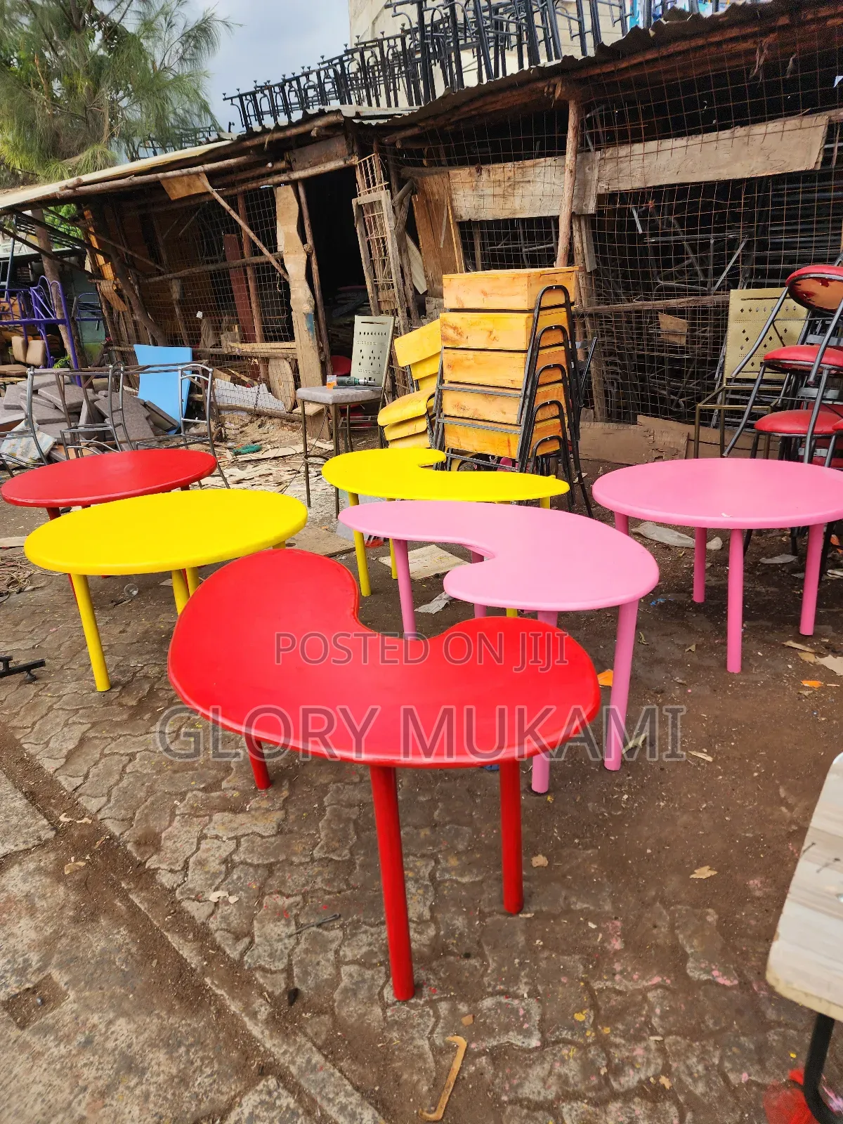 Bean Shape Kindergarten Table