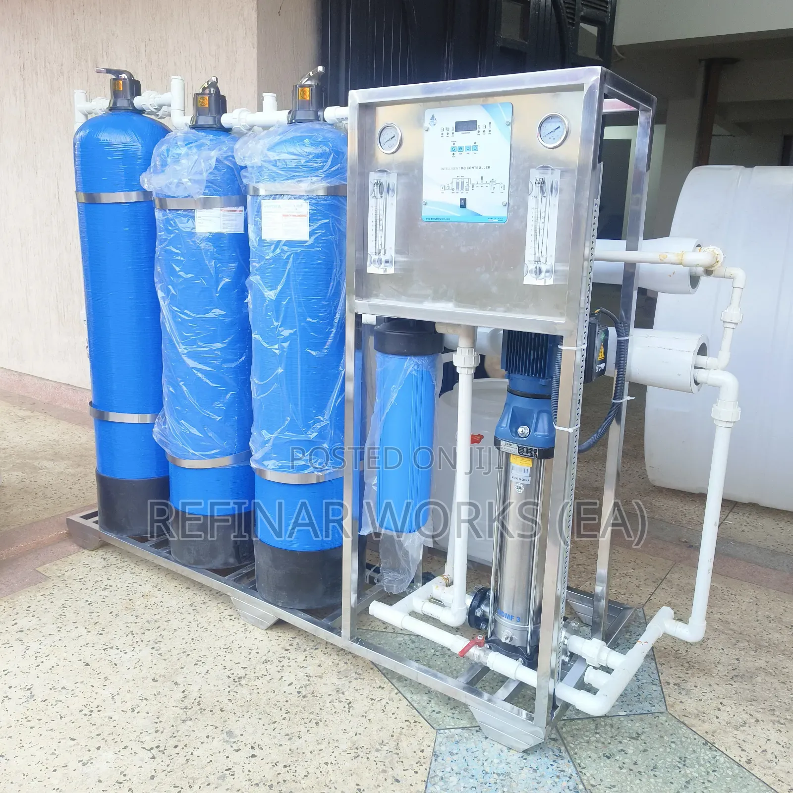 High-Capacity Industrial Reverse Osmosis Plant