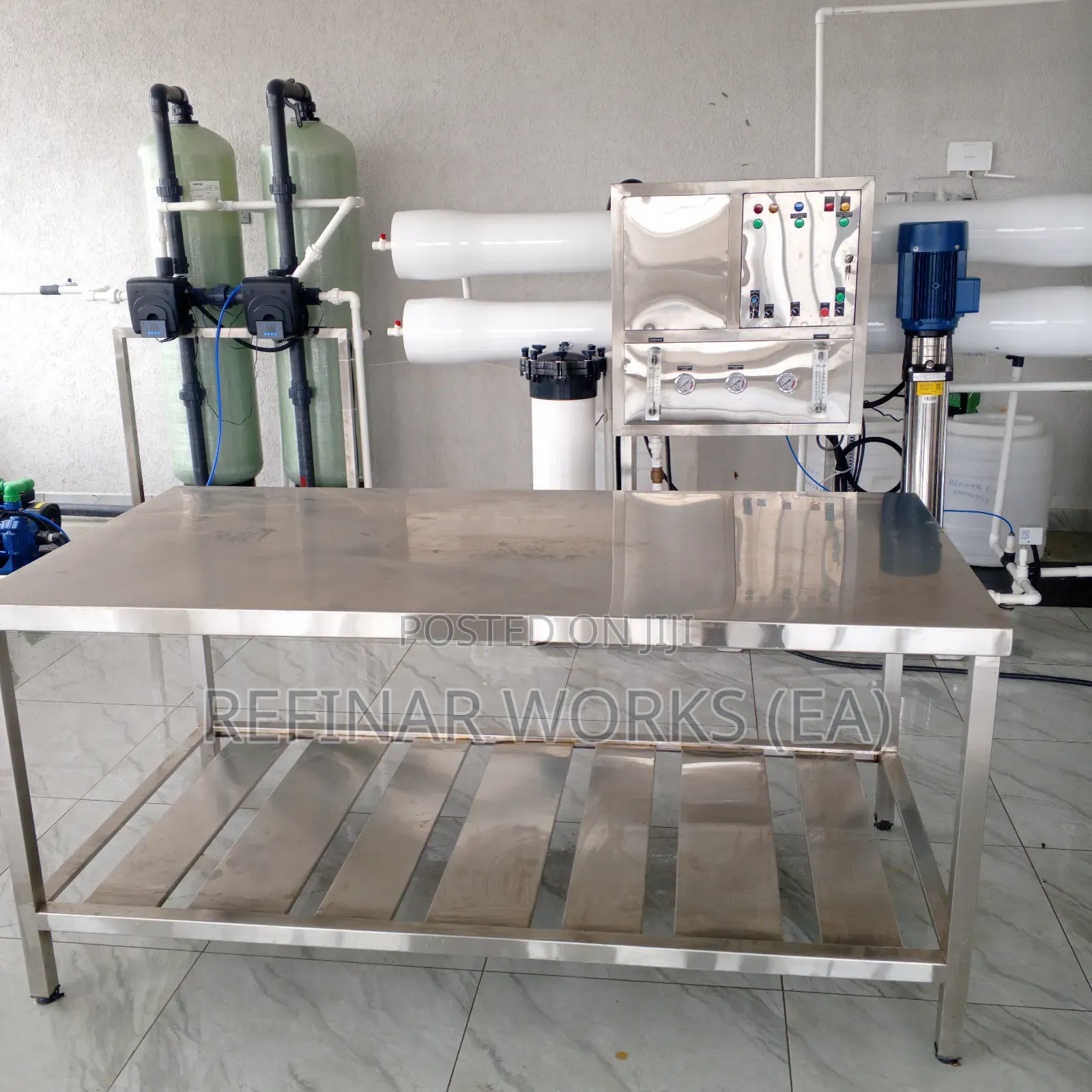 High-Capacity Industrial Reverse Osmosis Plant