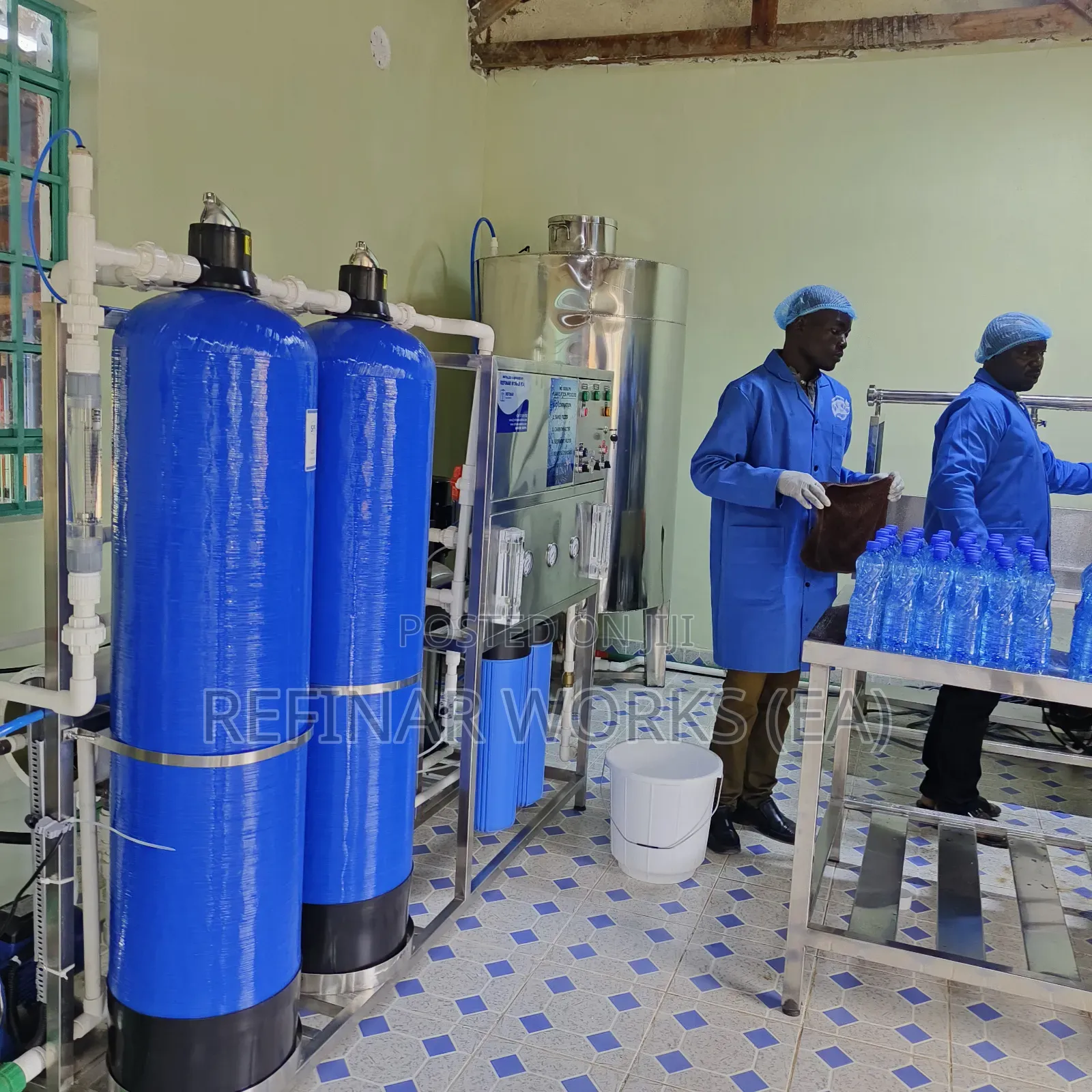 High-Capacity Industrial Reverse Osmosis Plant