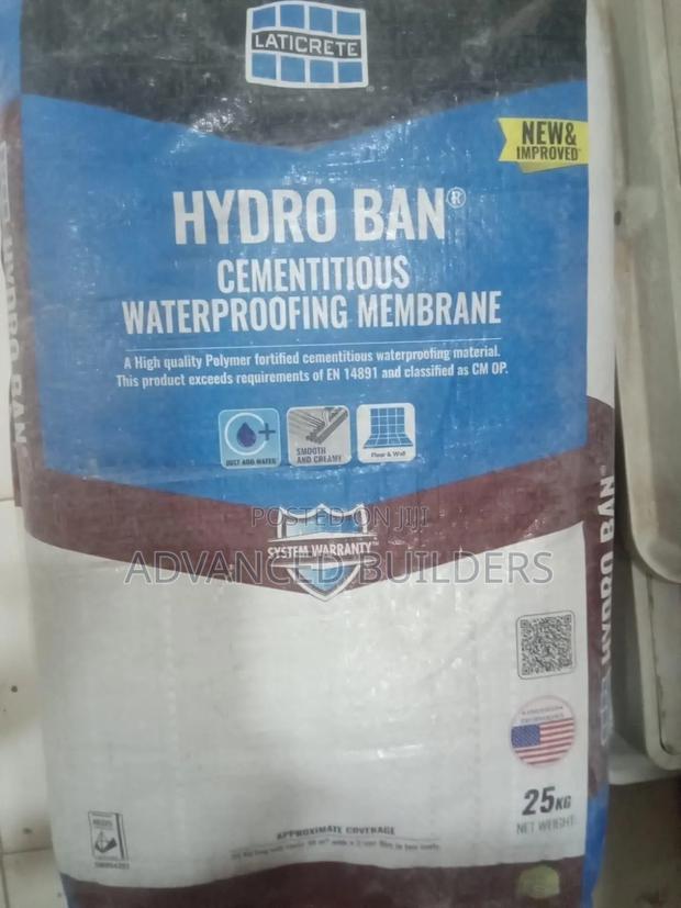 Hydro Ban Cementitious Waterproofing Membrane 25kgs Laticrete